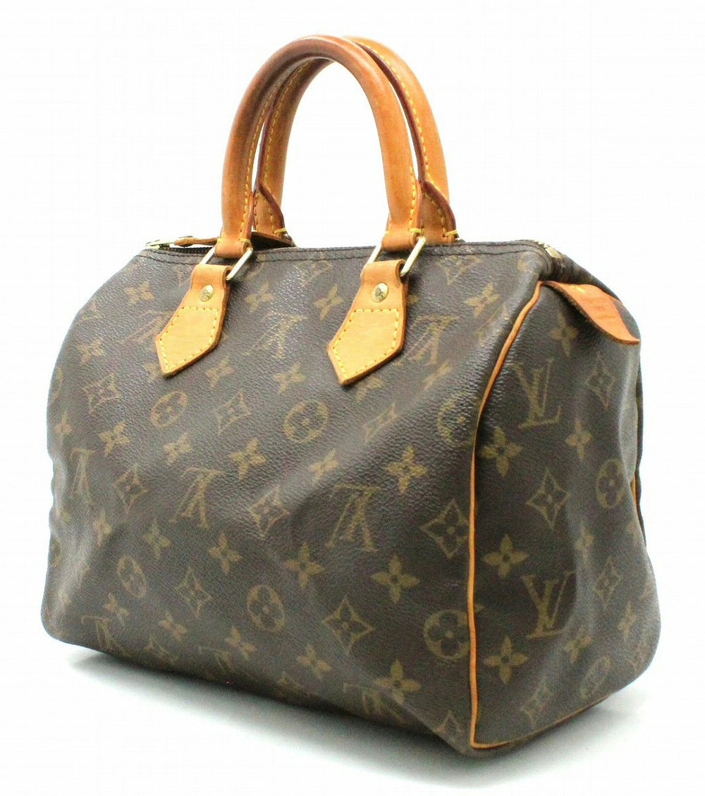 Louis Vuitton Boston Bag Speedy Monogram Handbag Brown